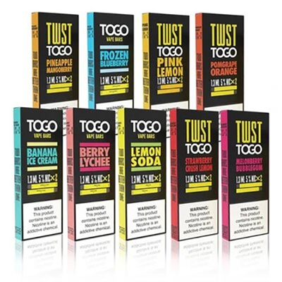TWIST TOGO Disposable Vape - 2 Pack - $9.99 -Ejuice Connect online vape shop