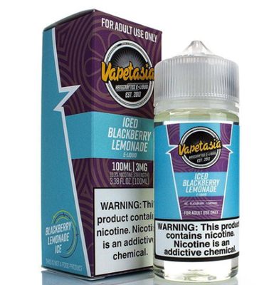 Vapetasia black berry lemonade ICE 100ml $11.99