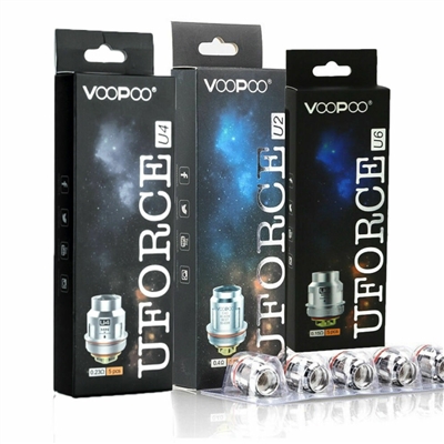 VooPoo UFORCE Replacement Coils - 5 PK - $10.99 -Ejuice Connect online vape shop