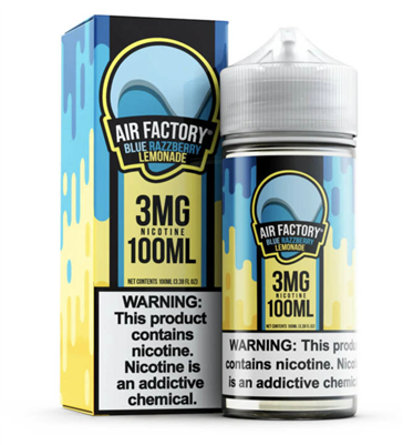 Air Factory Blue Razzberry Lemonade TFN 100ml $11.99 Ejuice Connect online vape shop