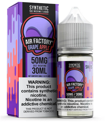 Air Factory Salts Limited Edition Grape Apple TFN 30ml $11.99 Ejuice Connect online vape store