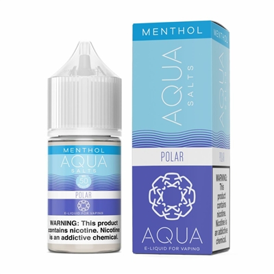 Aqua Salt Polar Menthol TFN 30ml $9.99 -Ejuice Connect online vape store
