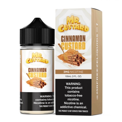 Mr. Custard Cinnamon Custard 100ml $9.99