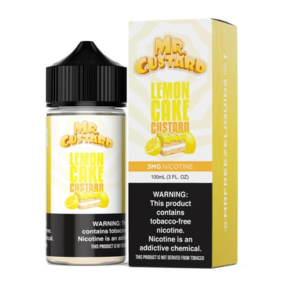 Mr. Custard, Lemon Cake Custard 100ml $9.99