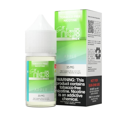 Naked / NKD 100 MAX Apple Ice Salt TFN 30ml $10.99