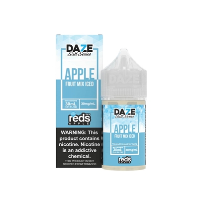 Red's Salt Apple Fruit Mix Iced TFN 30ml $9.99