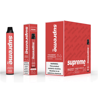 Supreme Prime 3000 Puff Disposable Vape $9.99