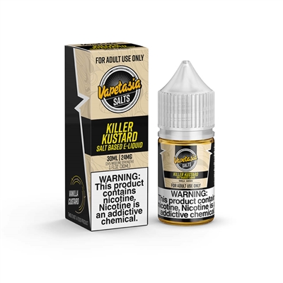 Vapetasia Salts Killer Kustard 30ml $11.99