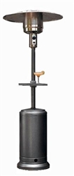 Hammer Silver Patio Heater with Table
