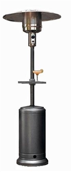 Hammer Silver Patio Heater with Table