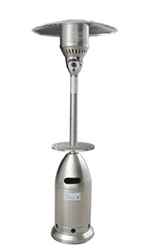 Tapered Stainless Steel Heater with Table