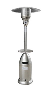 Tapered Stainless Steel Heater with Table
