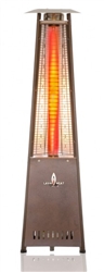 Hammered Bronze Lava Lite Heater Z7