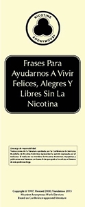 Frases para Ayudarnos a Vivir Felices,  Alegres y Libres sin la Nicotina