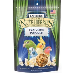 Lafeber's Popcorn Nutri-Berries Treats - Cockatiel - 4oz