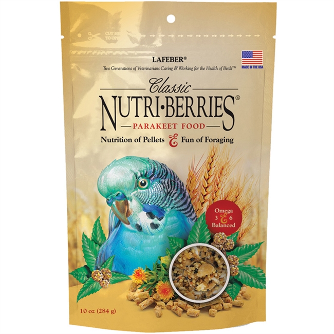 Lafeber's Classic Nutri-Berries - Parakeet - 10oz