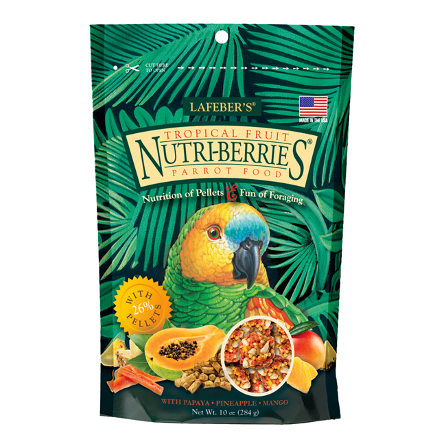 Lafeber's Tropical Fruit Nutri-Berries - Parrot - 10oz
