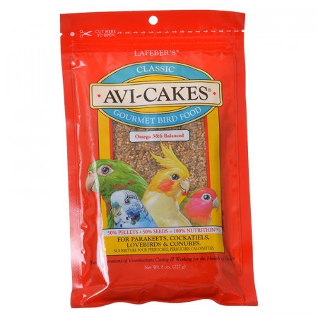 Lafeber's Classic Avi-Cakes - Parakeet & Cockatiel - 8oz