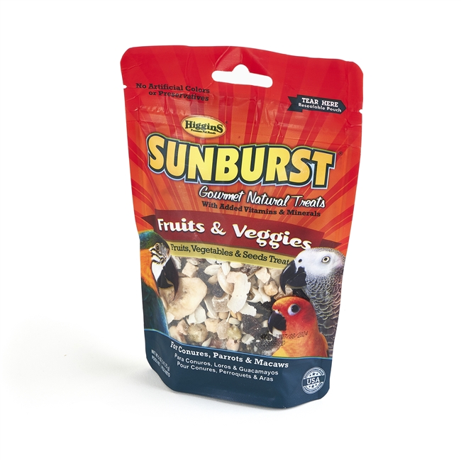 Higgins Sunburst Treats Fruits & Veggies - 5oz