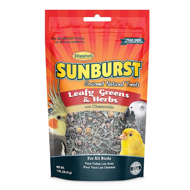 Higgins Sunburst Treats Leafy Greens & Herbs - 1oz