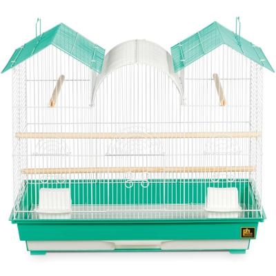 SP1804TR Triple Roof Bird Cage - Green **