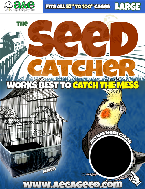 Large Seed Catcher 52 in. to 100 in. (13" high)