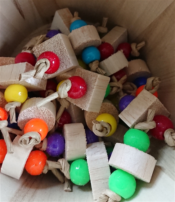 Balsa/Bead Foot Toys