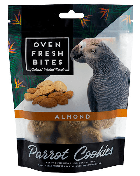 Oven Fresh Bites Parrot Cookies - Almond - 4oz