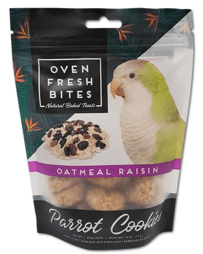 Oven Fresh Bites Parrot Cookies - Oatmeal Rasin - 4oz