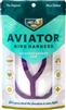 Aviator Bird Harness And Leash - Purple - X-Large
