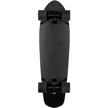 globe blazer black the f out skateboard