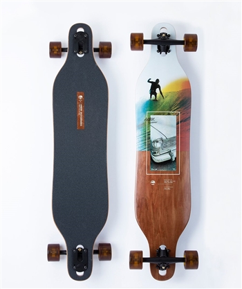 arbor axis 40 photo longboard complete skateboard