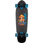 globe big blazer skateboard nature walk blue