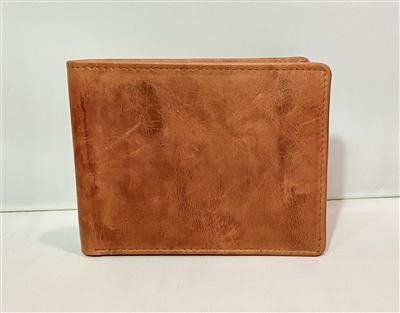 Saddle Tan RFID Bi-Fold