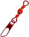 Eagle Claw Barrel Swivel with Safety Snap