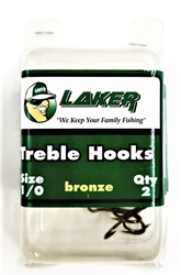 Laker Treble Hooks