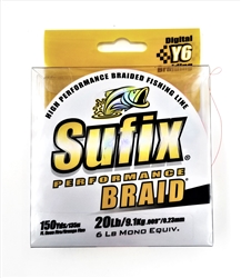 Sufix Performance Braid Fishing Line (D-3-D)