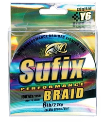 Sufix Performance Braid Fishing Line