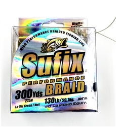 Sufix Performance Braid Fishing Line