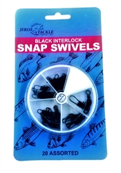 Jeros Tackle Interlock Snap Swivel Dial Pack Assortment (T2-2)