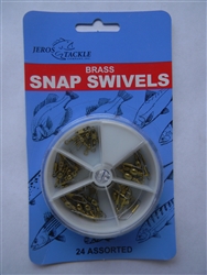 Jeros Tackle Snap Swivel Dial Pack Assortment (T2-34)
