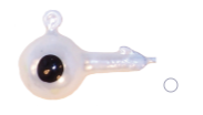 Single Eye Round Jighead with Bronze Hook Bag of 100 (G-18-D)