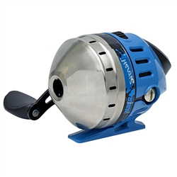 Zebco Splash Blue Push-Button Reel