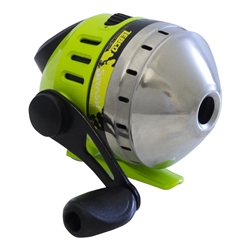 Zebco Splash Chartreuse Push-Button Reel