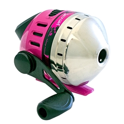 Zebco Splash Pink Push-Button Reel