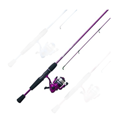 Zebco Slingshot Purple Spinning Combo