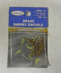 Tournament Choice Brass Barrel Swivels (T2-40)