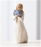 Demdaco Willow Tree Figurine - Forget-Me-Not