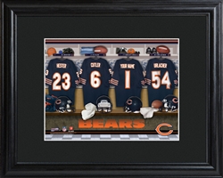 NFL LOCKER ROOM PRINT (ALL NFL TEAMS)