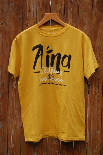 Men's Aina Clothing Two Trees organic cotton tshirt